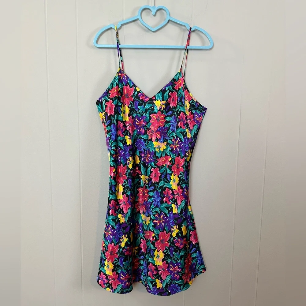Vintage floral lace slip - Picture 2 of 8